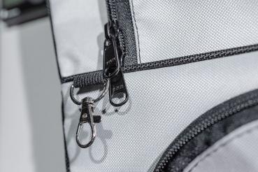 VanEquip Fensterpacktasche mit Paneel hellgrau für Mercedes V-Klasse/Vito (ab 2014), Fahrerseite L2